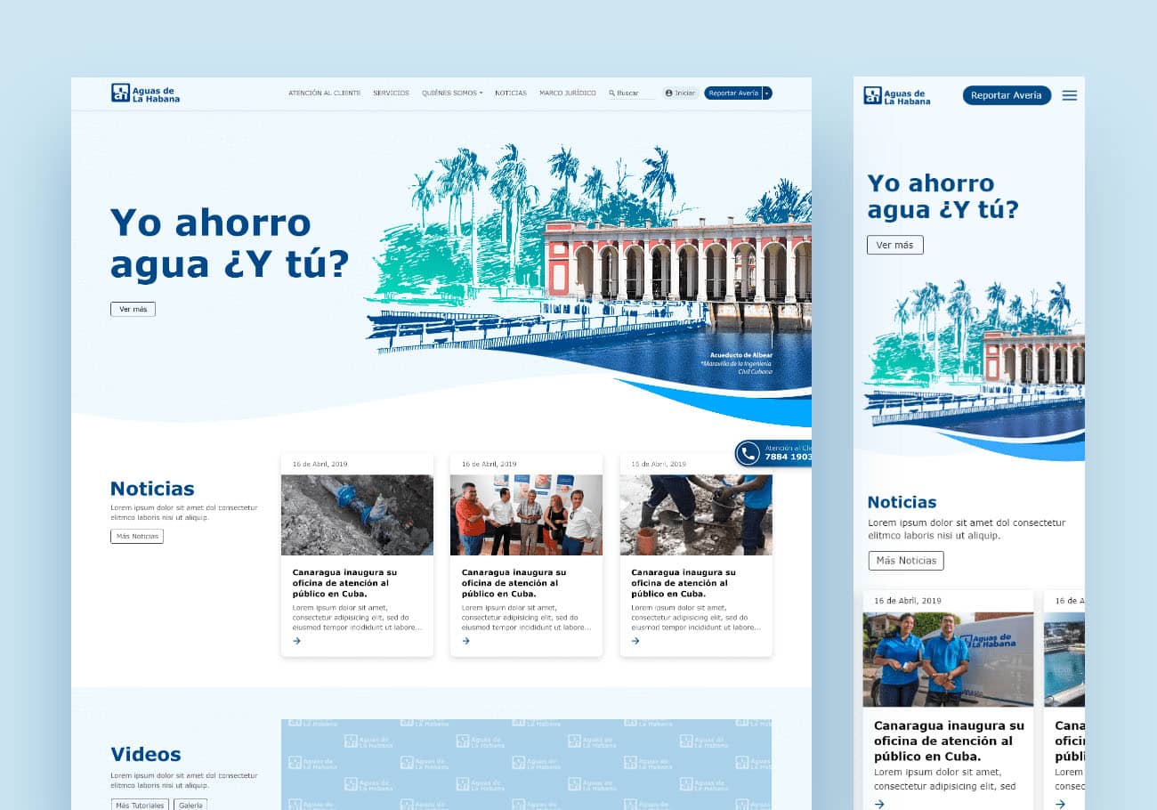 Waters of Havana Website