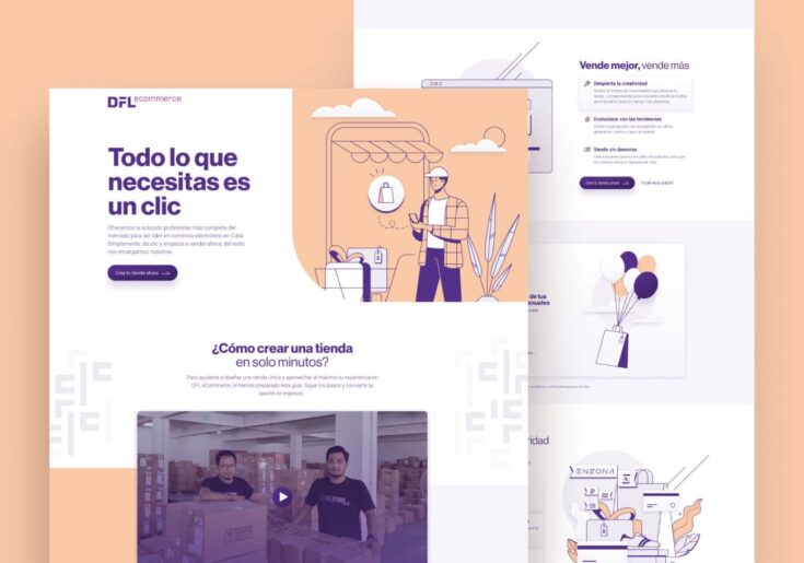 Sitio de Marketing DFL Ecommerce