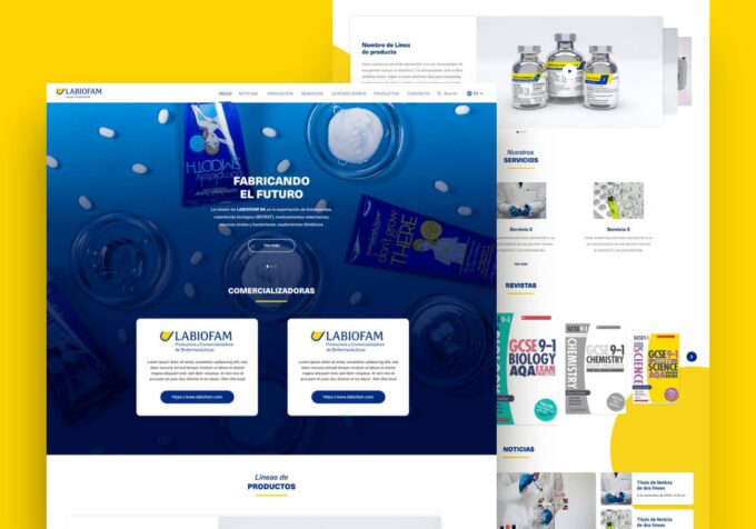 LabioFam Corporate Website