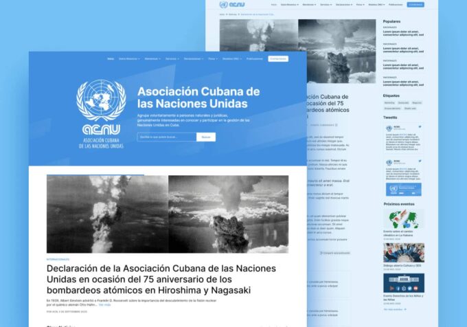 Sitio Web de Naciones Unidas en Cuba